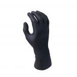5mil Nitrile Black PF Exam Gloves - Medium