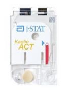 iStat Kaolin ACT Cartridge Tests