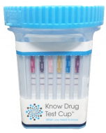 Know Drug Test Cup -16 Panel Cup with integrated Vacutainer Lid