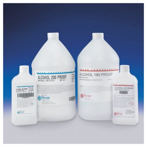 Ethanol, 200 proof (100%), USP, Decon™ Labs