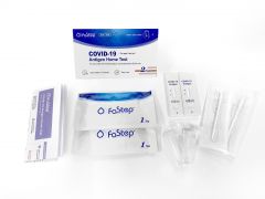 FaStep COVID-19 Antigen Home Test (1 Case of 50 DUO Packs or 100 tests) 