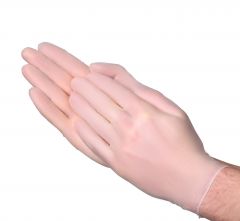 3mil Vinyl PF Clear Exam Gloves - Small