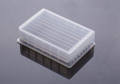 Reservoir microplates without caps, multi well, 8 channel, low profile 31.4mm height, 22ml, Sterile