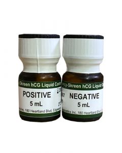 BioChemical hCG Positive & Negative Urine Control