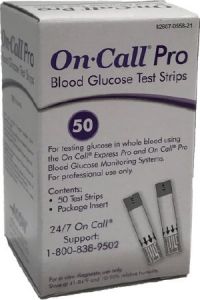 On Call Pro Blood Glucose Strips