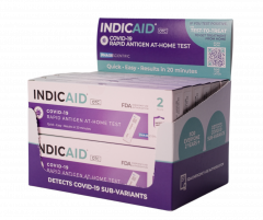 Indicaid COVID-19 At-Home Rapid Test - Point of Purchase Display