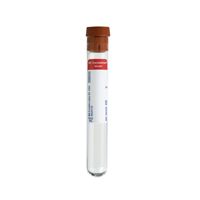 BD Vacutainer Glass Serum Tube, 16x100mm, 10.0mL, Red