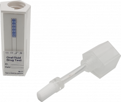 Healgen 1 Panel Saliva DOA Test Device L with Saturation Indicator, THC40