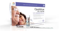 Quidel Quickvue At Home OTC COVID-19 Tests (25 dipsticks per box)