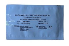 IDTC Rapid Nicotine Test Cards (Bulk out of Kit)