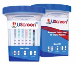 UScreen 12 Panel Drug Screen Cup No THC